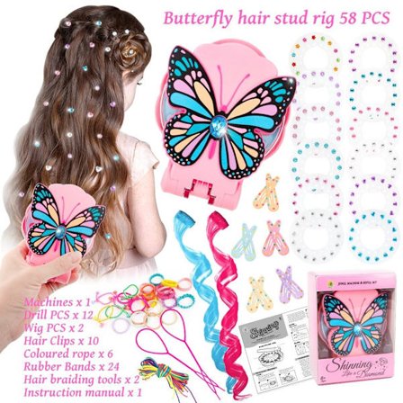 Hair Gem Stamper Hair Gems Machine ROSA 58STK SETT 58STK SETT