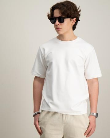 LMTD NLMNAGE SS L TOP Weiß T-Shirts Jungen - Kidsbrandstore