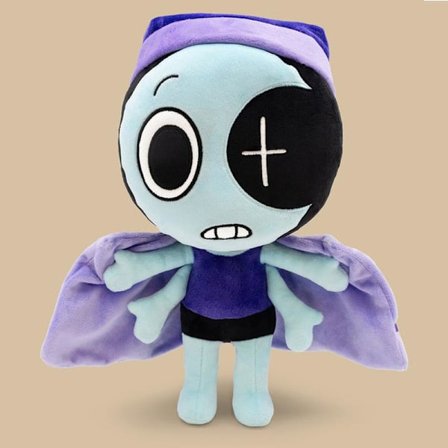 Dandy's World Dandy's World plysjdukke tegneserie dukke hodeskalle 30cm