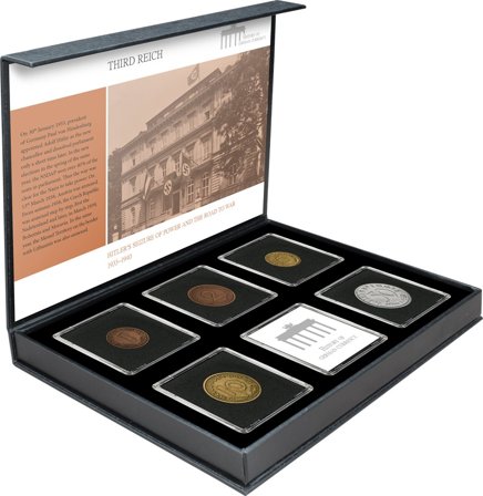 Det Tyske Rige 1935-1940 - Tysklands historie og valuta - 5 mønter