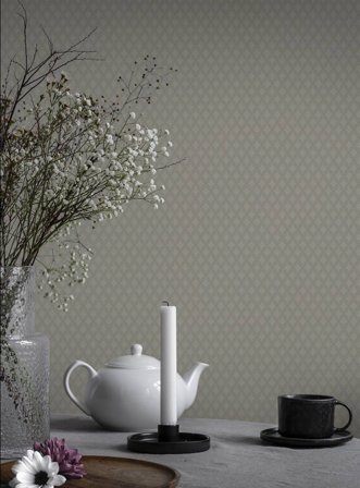 Duro Tapet, Lillstjärna 680-12 Småmönstrat, L, Sand, Färg & tapeter