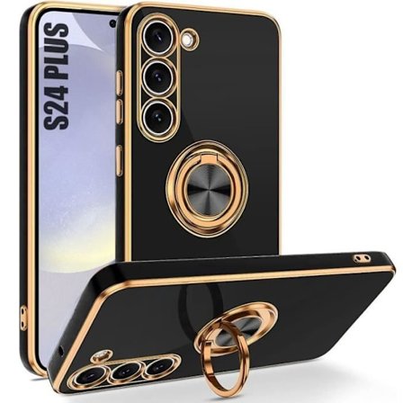 Beskyttelsescover - Booling - til Samsung Galaxy S24 Plus - TPU - Stødabsorberende - Håndfri støtte