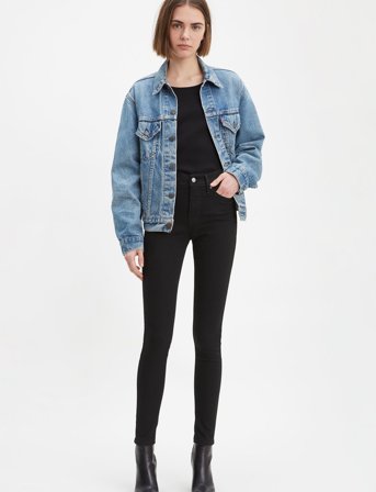 Levi's 310 Shaping Super Skinny Black - Black - 32 x 32