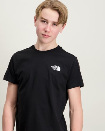 The North Face TEEN BOX NSE REG SS TEE Sort T-shirts Dreng - Kids Brand Store