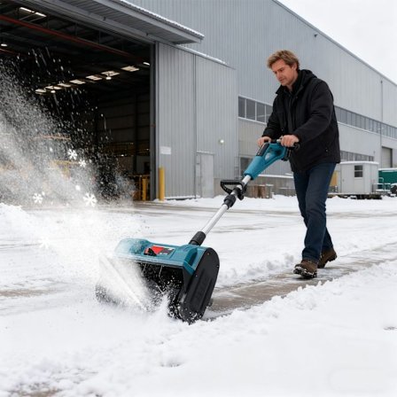 Kestävä 220V johdoton lumilinko, ergonominen muotoilu, kestävä talvikäyttöön