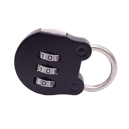 4STK Hengelås Kodelås SVART 4STK 4STK