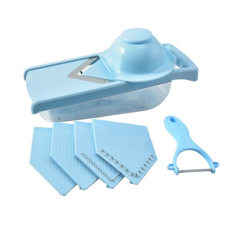 1 stk Multifunksjonell ostehøvel med oppbevaringsbeholder, skarp rivjern for grønnsaker, kjøkkenverktøy for ingefær, sjokolade, grønnsaker, frukt