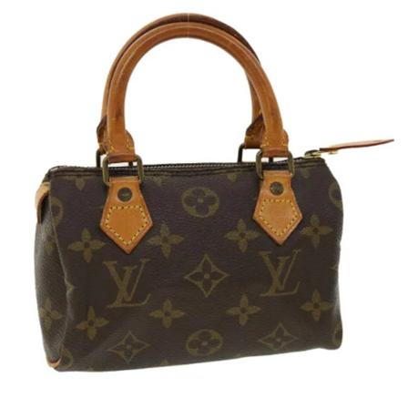 Louis Vuitton Vintage Pre-owned Canvas handbags brun, Dam Vintage Väskor, Dam, Storlek: ONE SIZE
