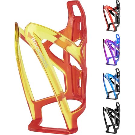 Lämplig för mountainbike racercykel flaskhållare tvåfärgad PC-material vattenkopphållare utomhuscykelutrustning