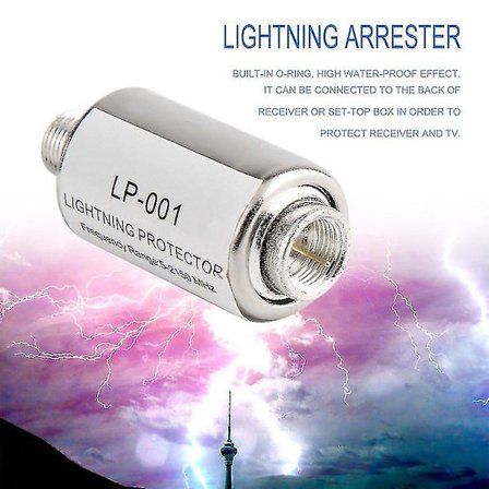 5-2150mhz Lynbeskytter Surge Beskyttelsesenheter