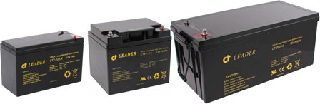Leader CTH40-12 Blybatteri Leader High Performance 12V 197x165x170, 40Ah, Elfördelning & strömförsörjning