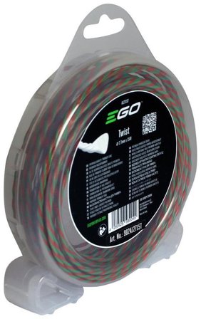 EGO AL2715T Trimmertråd Ø2,7 mm, tvunnet 15 m, Hagemaskiner