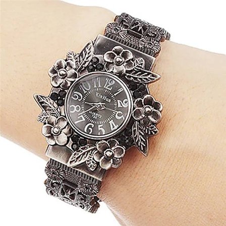 Kvinnors armbandsklocka Retro Relojes vintage armbandsklocka kvarts lyx kvinnlig feminino avslappnad armbandsur xinhua modeklockor