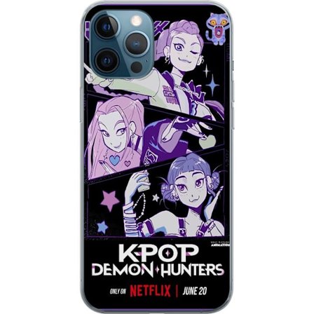 Kompatibel Mobilcover til Apple iPhone 12 Pro Kpop Demon Jægere Huntrix Plakat Mira Zoey Rumi Lilla Stjerne Glød