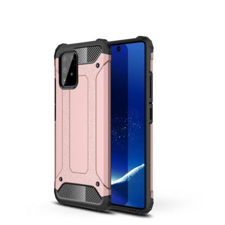 Samsung Galaxy S10 Lite - Hybrid Armor Skal - Roséguld Roséguld
