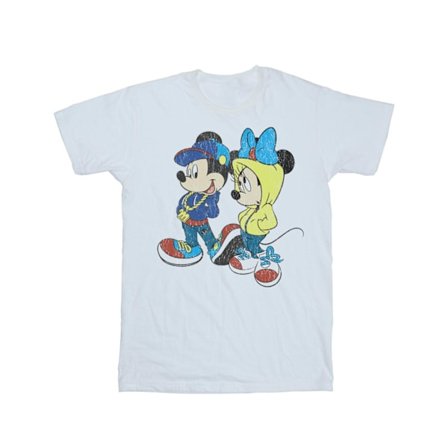 Disney Dam/Kvinnor Mickey Och Minnie Mus Pose Bomull Pojkvän