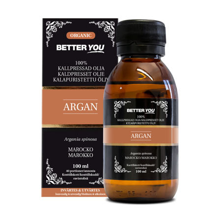 Better You Arganolje Kaldpresset 100 ml