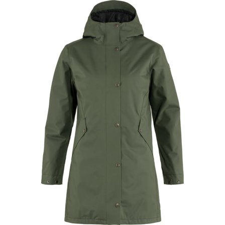 Fjällräven Visby 3 in 1 Gilete XS - female - Deep Forest/Vert - Shell Giletes
