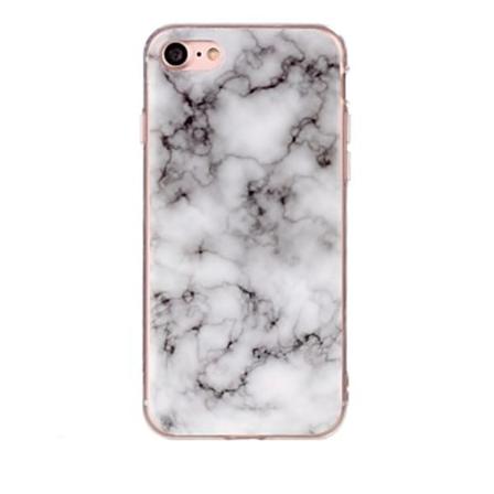 Iphone 6plus/6splus Marble Case Premium Tpu White