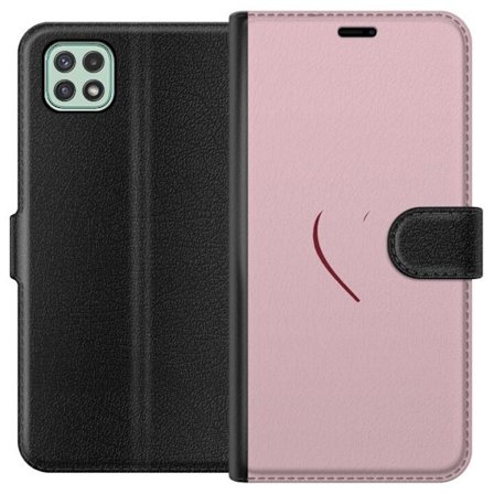Yhteensopiva Lompakkokotelo Samsung Samsung Galaxy A22 5G SoftPinkLove
