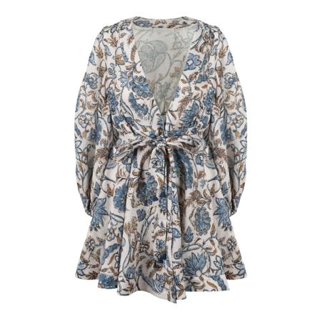 Zimmermann Short Dresses , Blauw , Dames , Maat: S Casual jurken