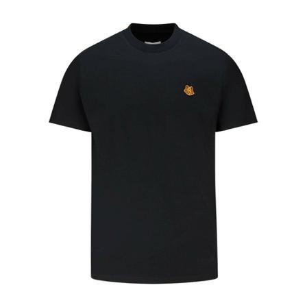 Kenzo Tiger Crest T-Shirt , Zwart , Heren , Maat: L