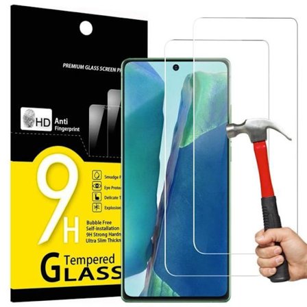 Härdat glas för Samsung Note 20 (6,7”) - PROSHOP - High Definition 3D-skärmskydd - Transparent