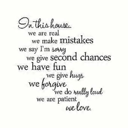Uutuus Tässä Talossa Kotisäännöt Slogan DIY Irrotettava Vinyyli Seinätarra Tapetti Kodin Huoneen Sisustus