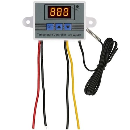 Termostat og temperaturprogrammerer intelligent temperaturkontrollbryter XH-W3002, 12V 120W