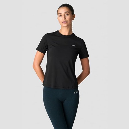 ICANIWILL Training T-Shirt High Neck Wmn, Black
