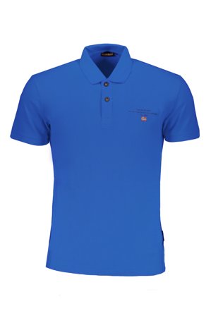 Napapijri Polo Maniche Corte Uomo Blu