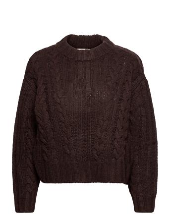 Ivakb Pullover Brown Karen By Simonsen
