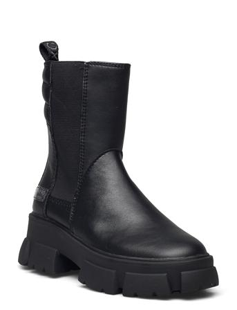 Transam Bootie Shoes Boots Ankle Boots Ankle Boot - Flat Svart Steve Madden