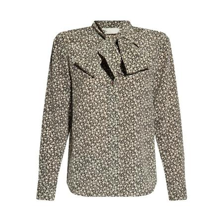 Tory Burch Blouses , Zwart , Dames , Maat: 2XS