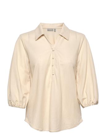 Frcefemme 2 Shirt Cream Fransa
