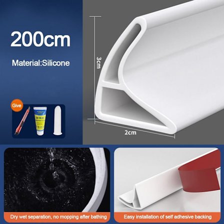 60-250 cm Vedenpidätin Vedenohjain A-200CM