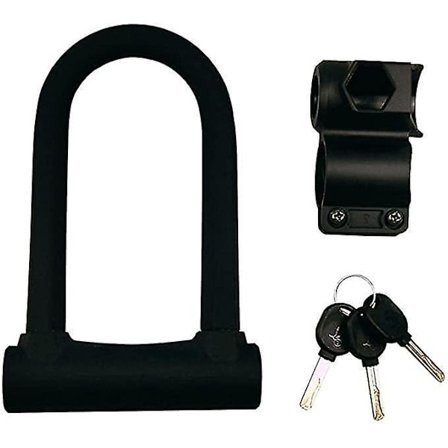 Lås för Cykel U-Lås Hög Säkerhet Stöldskydd Motorcykel