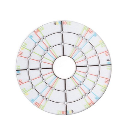 Rund Ler Divider Trimmer Værktøj Ler Keramik Måleværktøj Ligelig Opdeling Ler Keramisk Trimmerværktøj