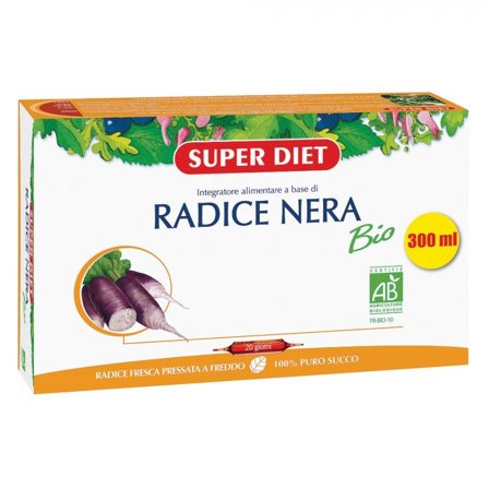 Superdiet Radice Nera Bio 20 Ampolle 15ml