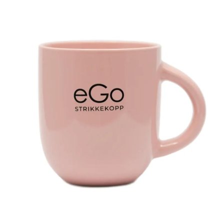 Kort og Godt Kopp eGo Strikkekopp Rosa