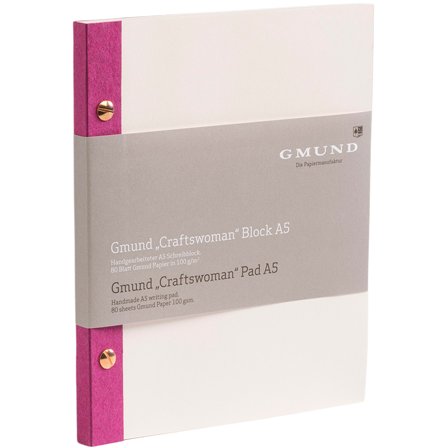 Gmund Craftswoman Skitsebog A5 - Rubis