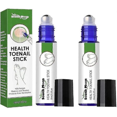 2 st South Moon Nagel Vård Roller Balls - Näringsrik Massage För Starkare, Snabbare Växande Naglar Med 7-dagars Nagelväxt Formula