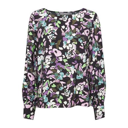 Ichi, Blouses Zwart, Dames, Maat:S,Viscose