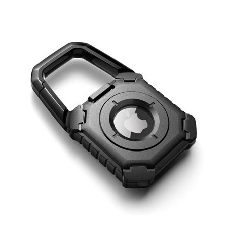 Tech-Protect Kevlar-etui for Apple AirTag 1/2 - svart