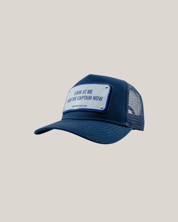 John Hatter LOOK AT ME I AM THE CAPTAIN NOW Bleu Casquettes Garçon - Kids Brand Store