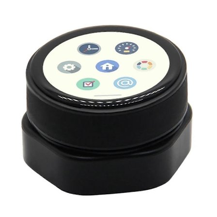 T-Encoder-Pro ESP32-S3 Rotary Encoder CHSC5816 ESP32-S3FN4R2 Kretskort 1,2 Tum AMOLED Touch Display Trådlös Modul