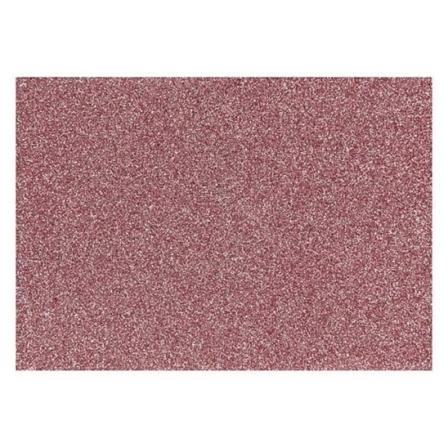 Pink glitter strygepapir - 14,8 x 21 cm