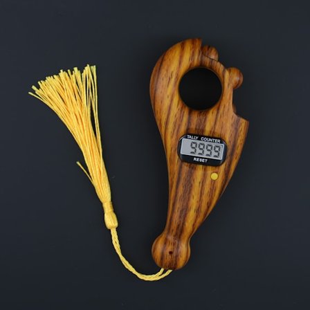 1PC Digital Pärlräknare, Buddha Pärlräknare, Digital Finger Counter, för Aktiva Fingrar, Meditation, Buddhistisk Bön, Avslappning