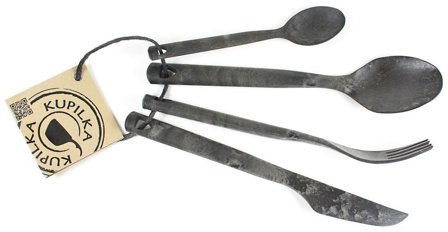 Kupilka Cutlery 4-pieces Black
