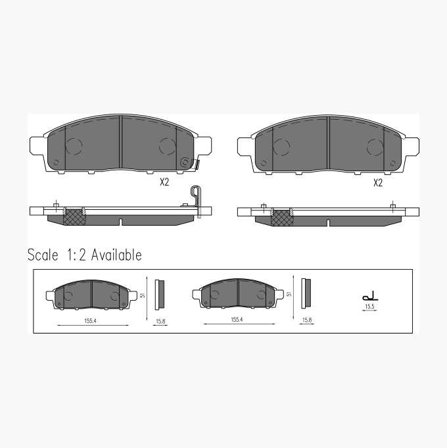Biltema - Bremseklosser